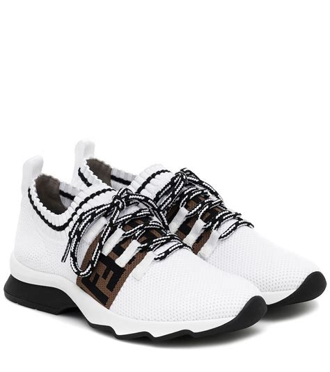 fendi rococo|Fendi Rococo Mesh Knit Sneakers .